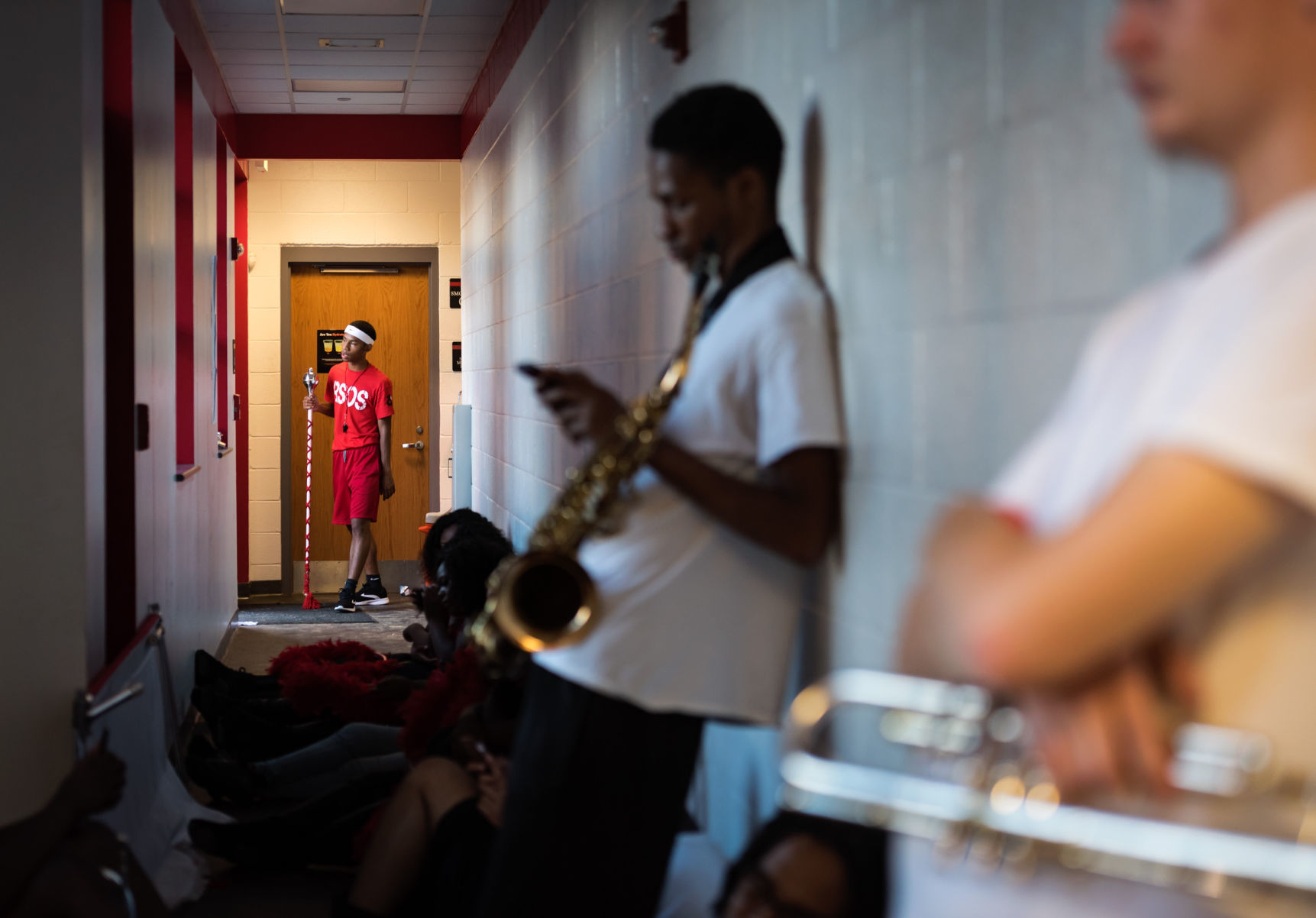 Winston-Salem State Drum Majors